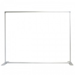 8 ft. EZ Tube Straight Trade Show Display – Graphic Package